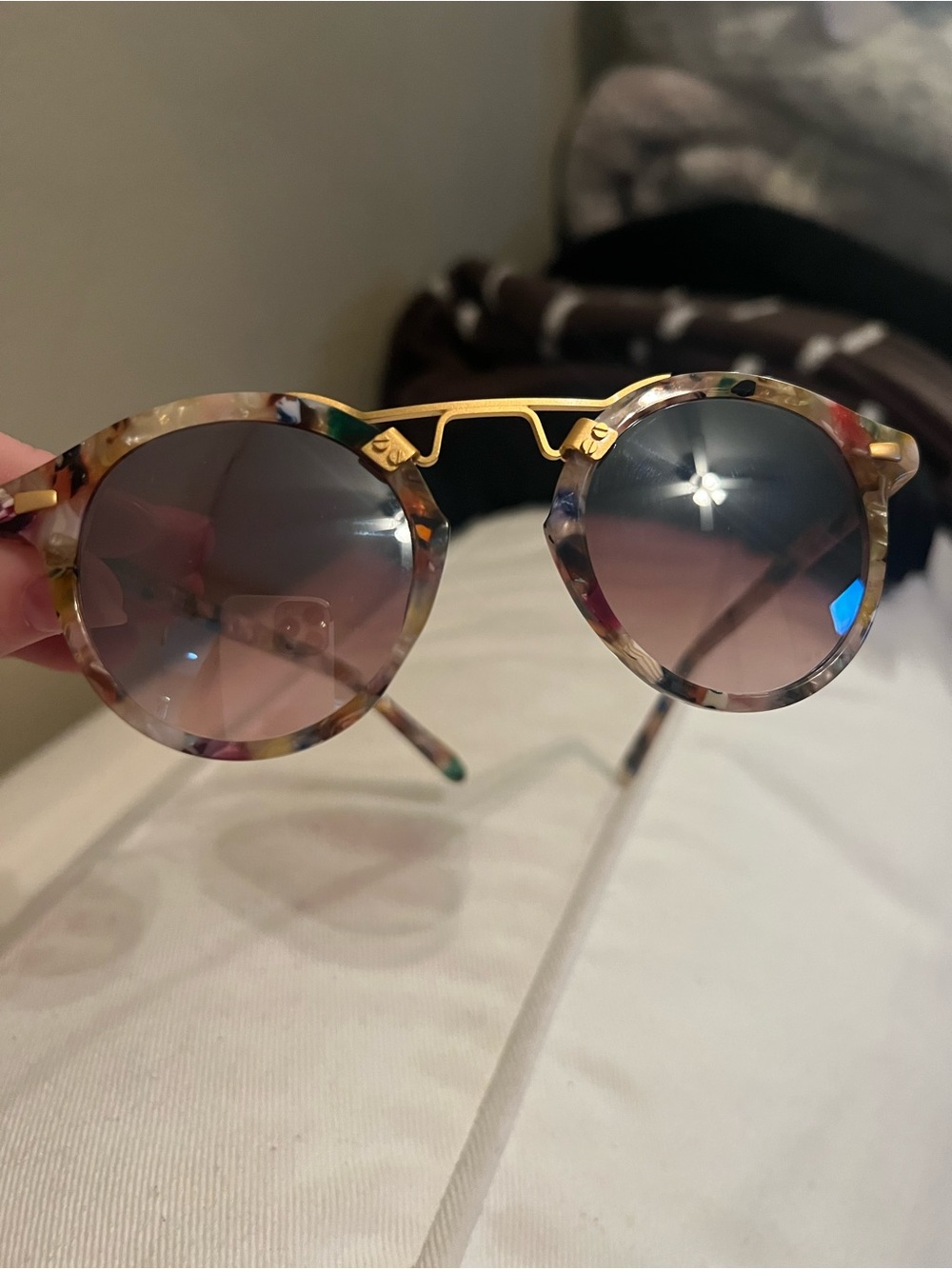 KREWE SUNGLASSES STL ST LOUIS GELATO 24K